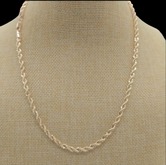 Other - 18K Italian Gold Layered Filled 4mm Rope Chain